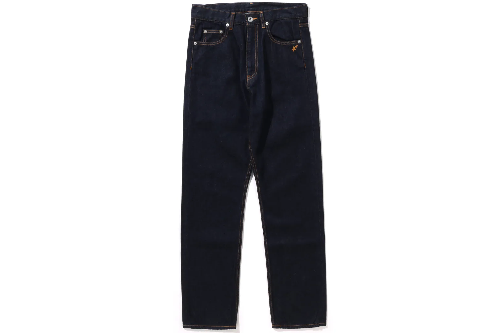 0ZX A BATHING APE JEANSHOSEN MARINE New
