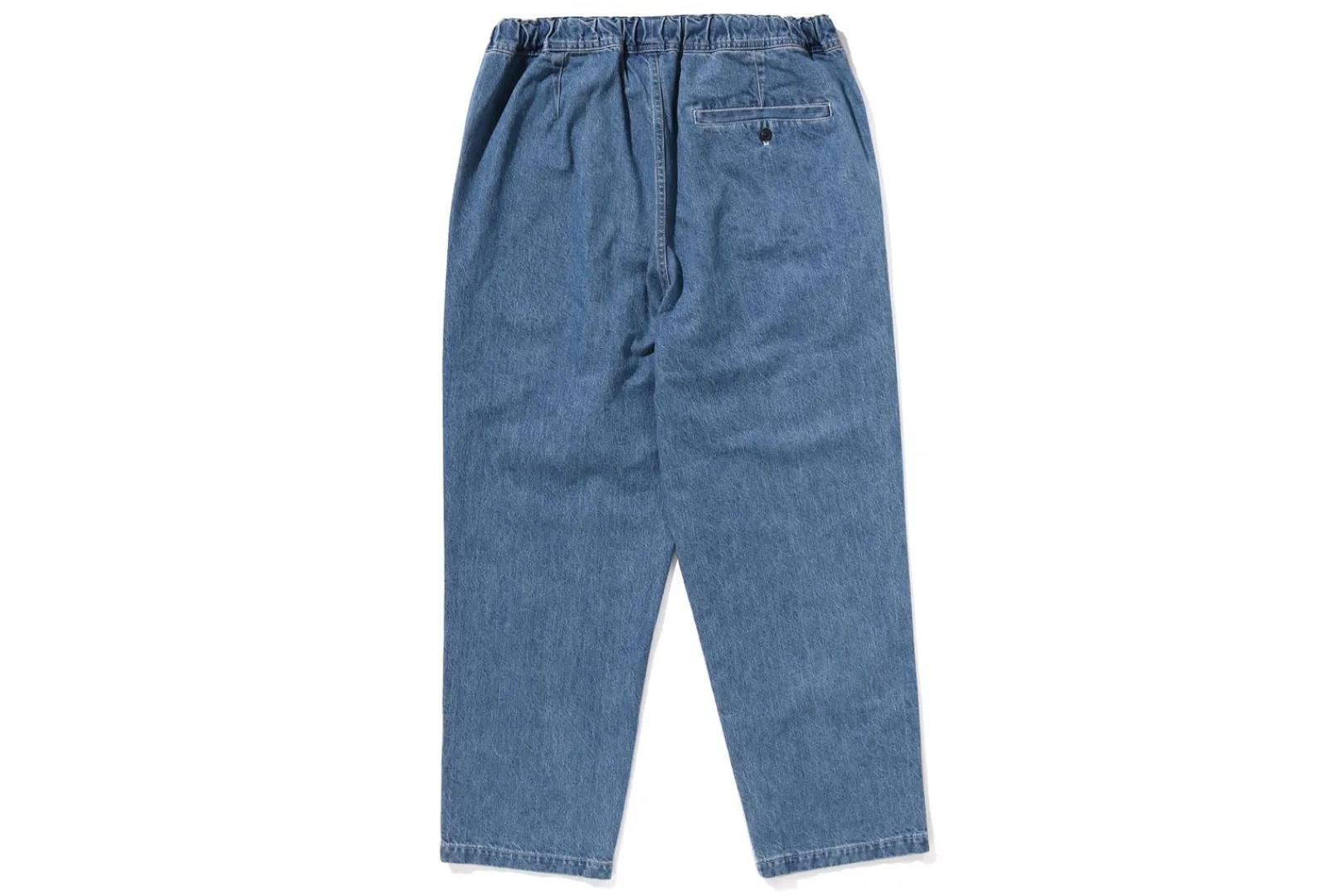 0ZX A BATHING APE PLEAT DENIM PANTS MENS Best Sale