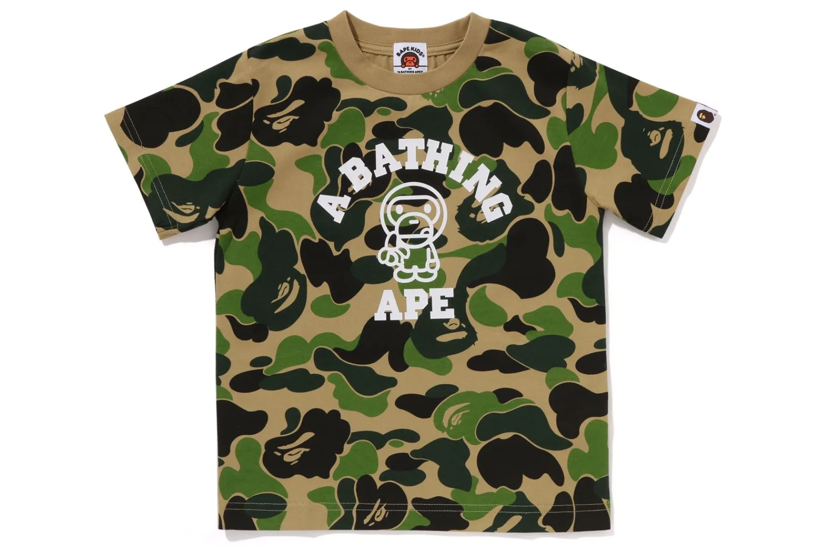 0ZX ABC CAMO BABY MILO COLLEGE TEE KIDS Cheap