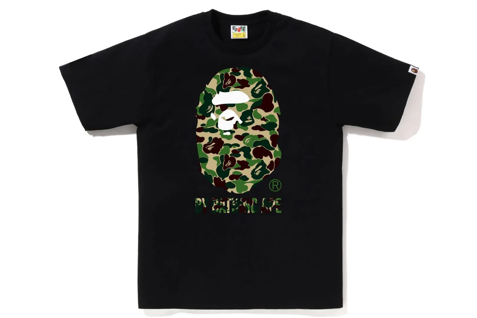 0ZX ABC CAMO BY BATHING APE TEE MENS New