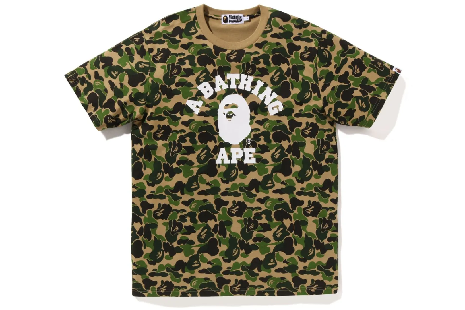 0ZX ABC CAMO COLLEGE TEE MENS Fashion