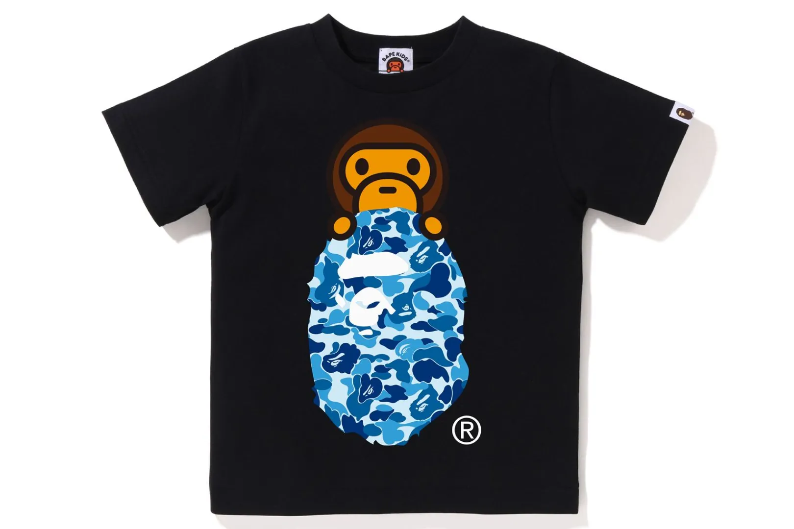 0ZX ABC CAMO MILO ON APE HEAD TEE KIDS Sale