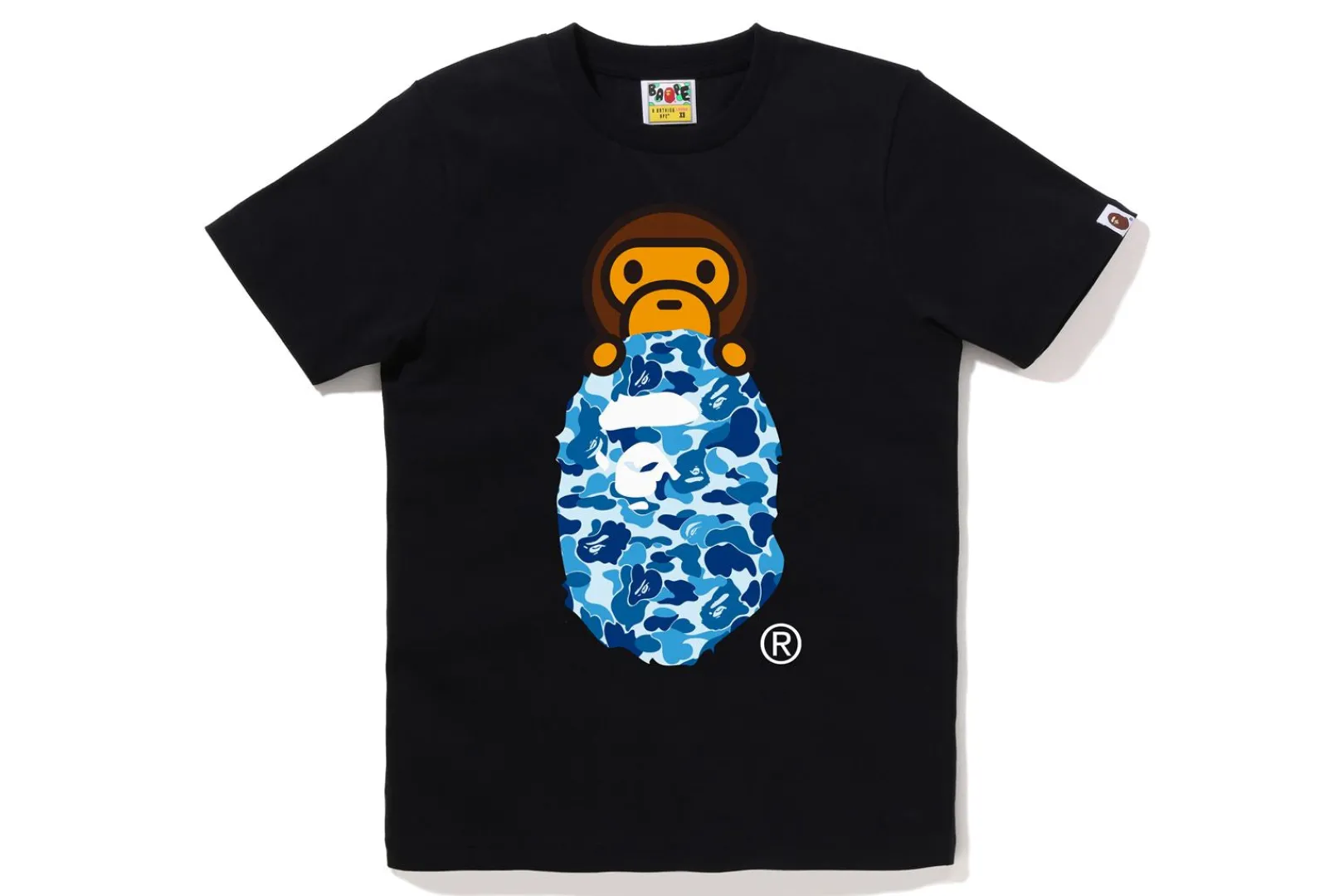 0ZX ABC CAMO MILO ON APE HEAD TEE LADIES Flash Sale