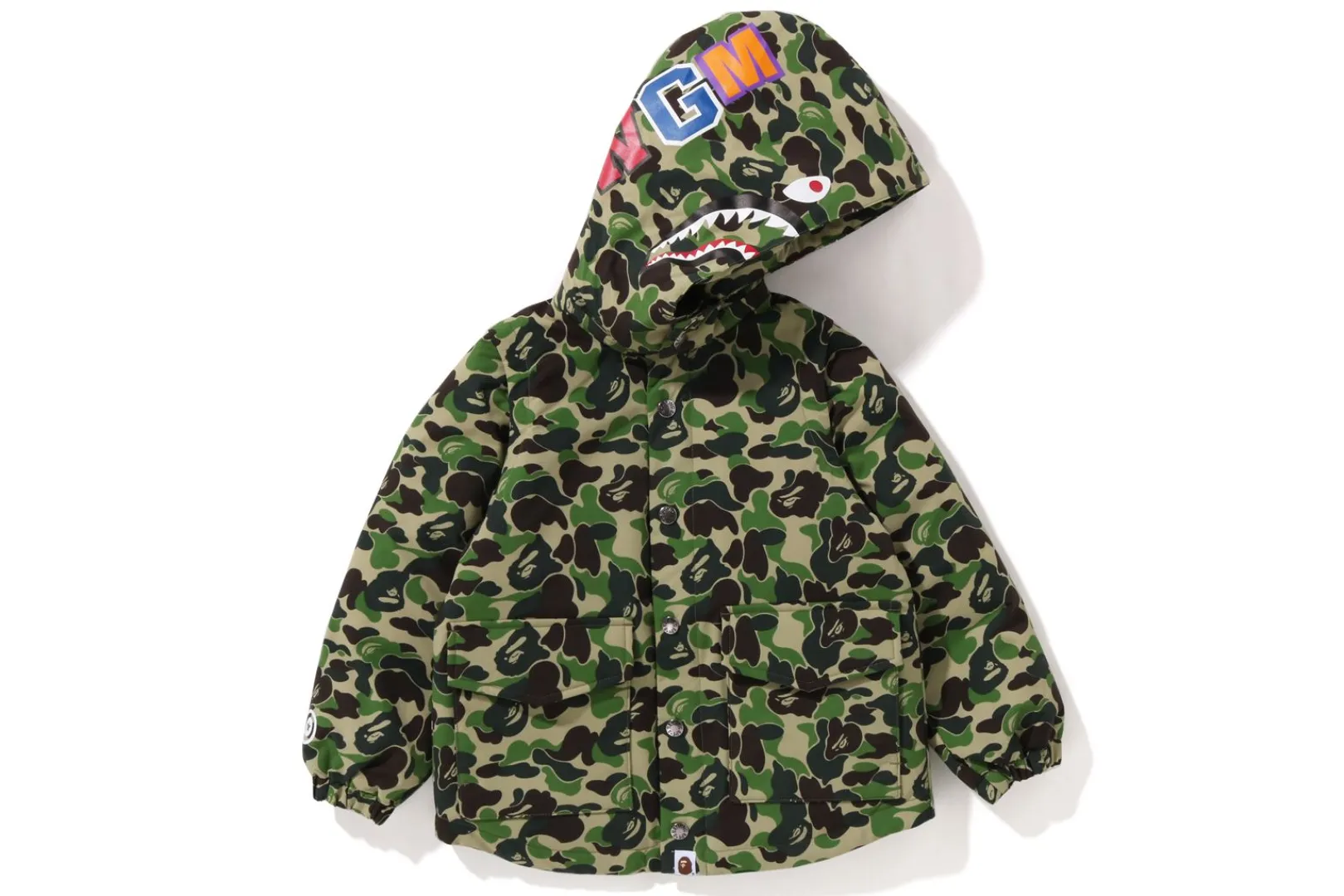 0ZX ABC CAMO SHARK 4WAY DAUNENJACKE KINDER Best