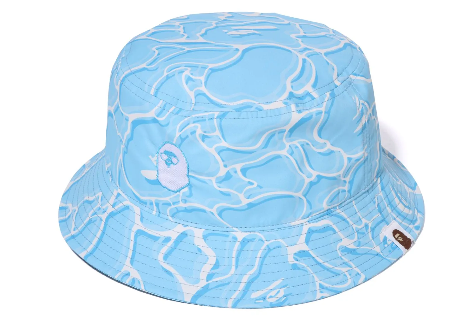 0ZX ABC SEA SURFACE CAMO BUCKET HAT BLUE Sale