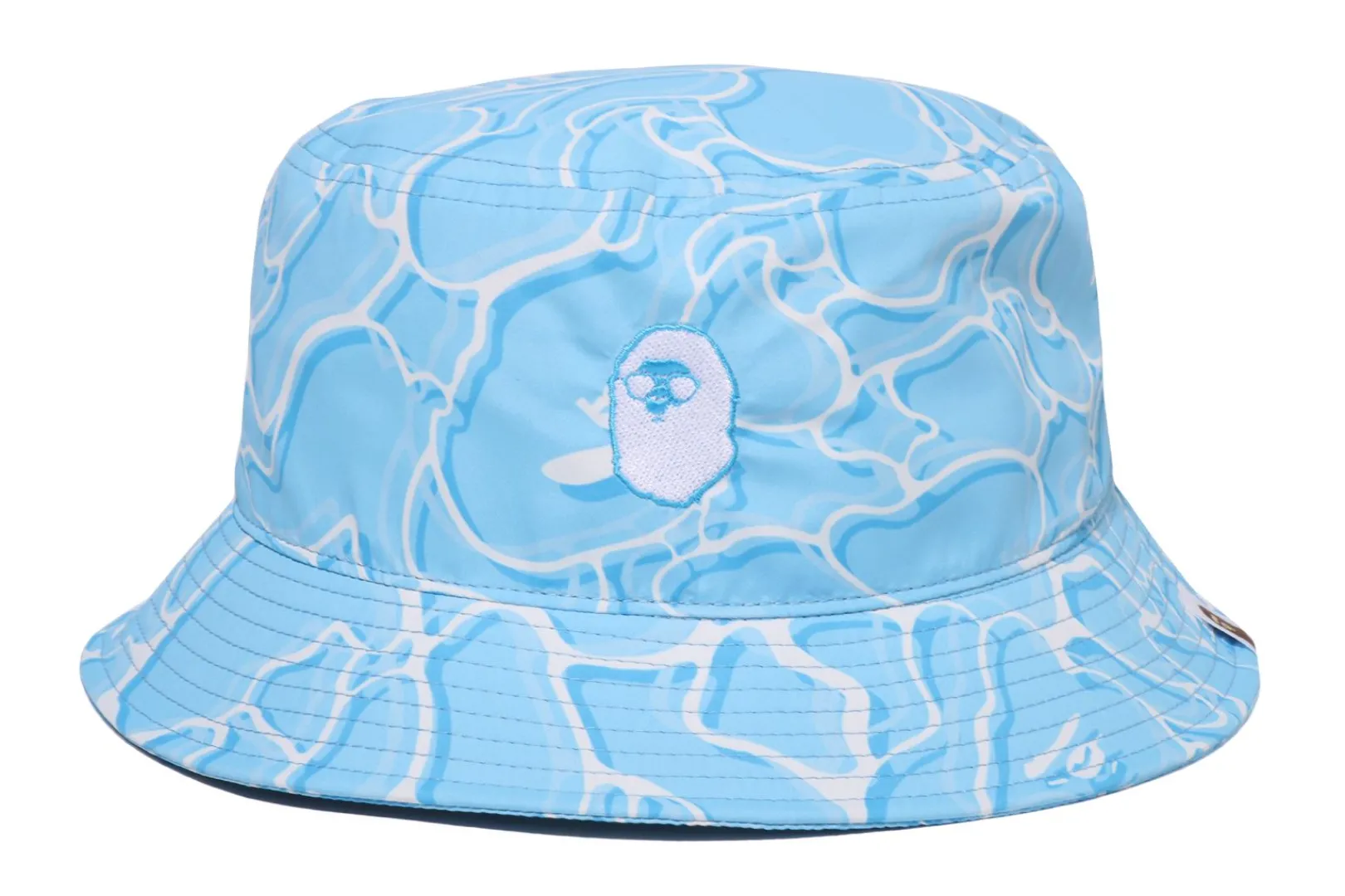 0ZX ABC SEA SURFACE CAMO BUCKET HAT BLUE Sale