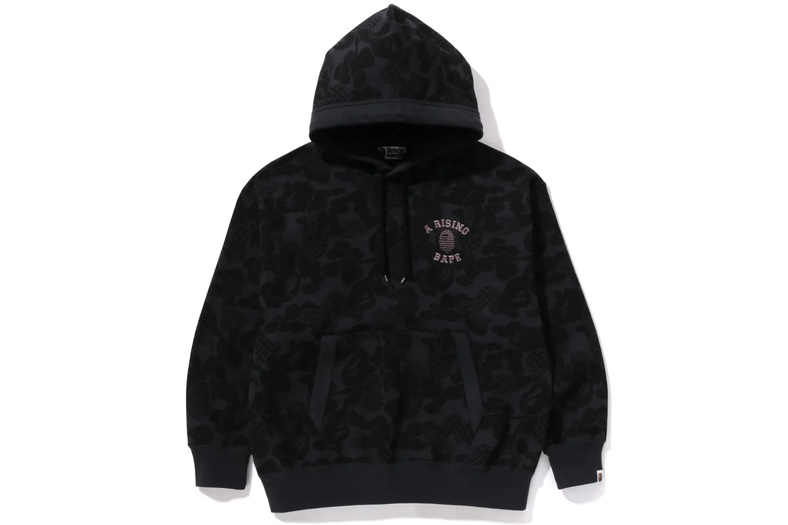 0ZX ASIA CAMO PULLOVER HOODIE ENTSPANNT PASSFORM New