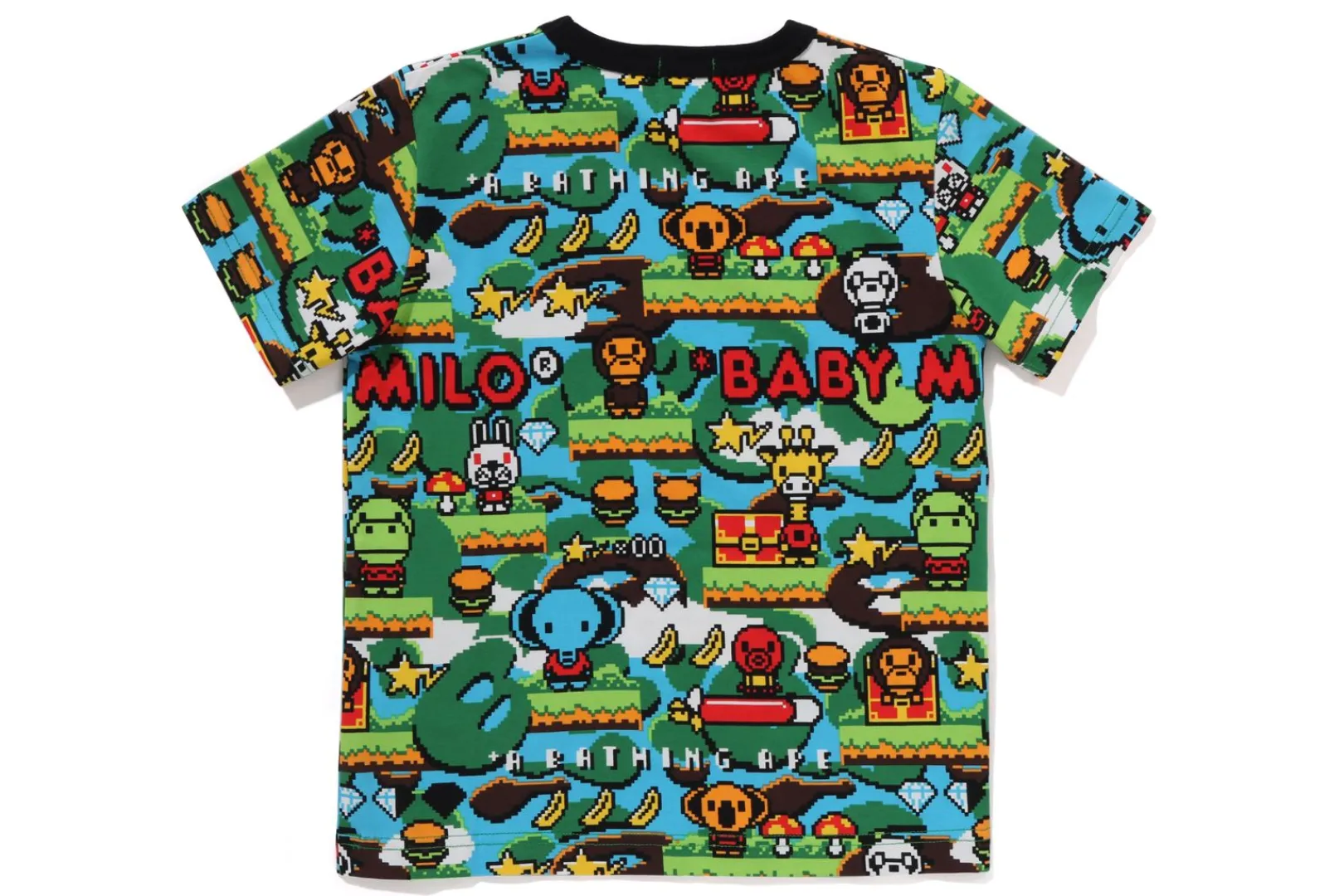 0ZX BABY MILO GAME PATTERN TEE KIDS MULTI Sale