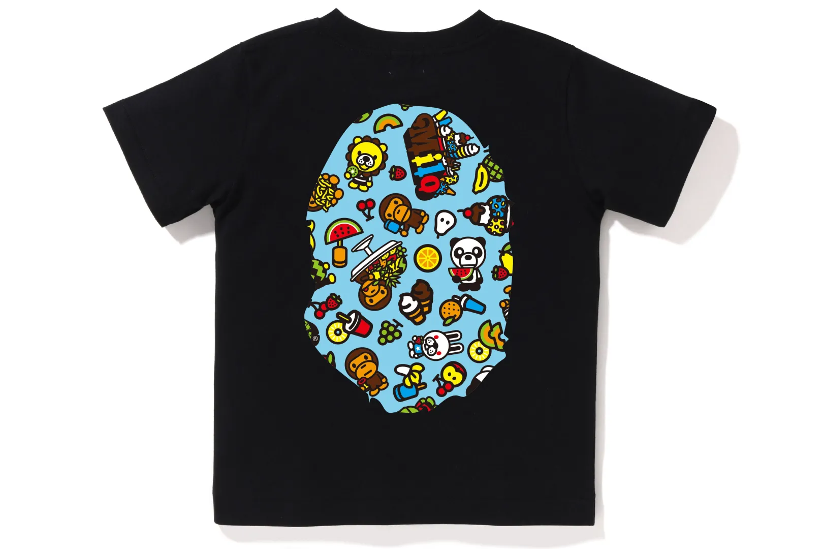 0ZX BABY MILO MIXED FRUIT BIG APE HEAD TEE KIDS Outlet