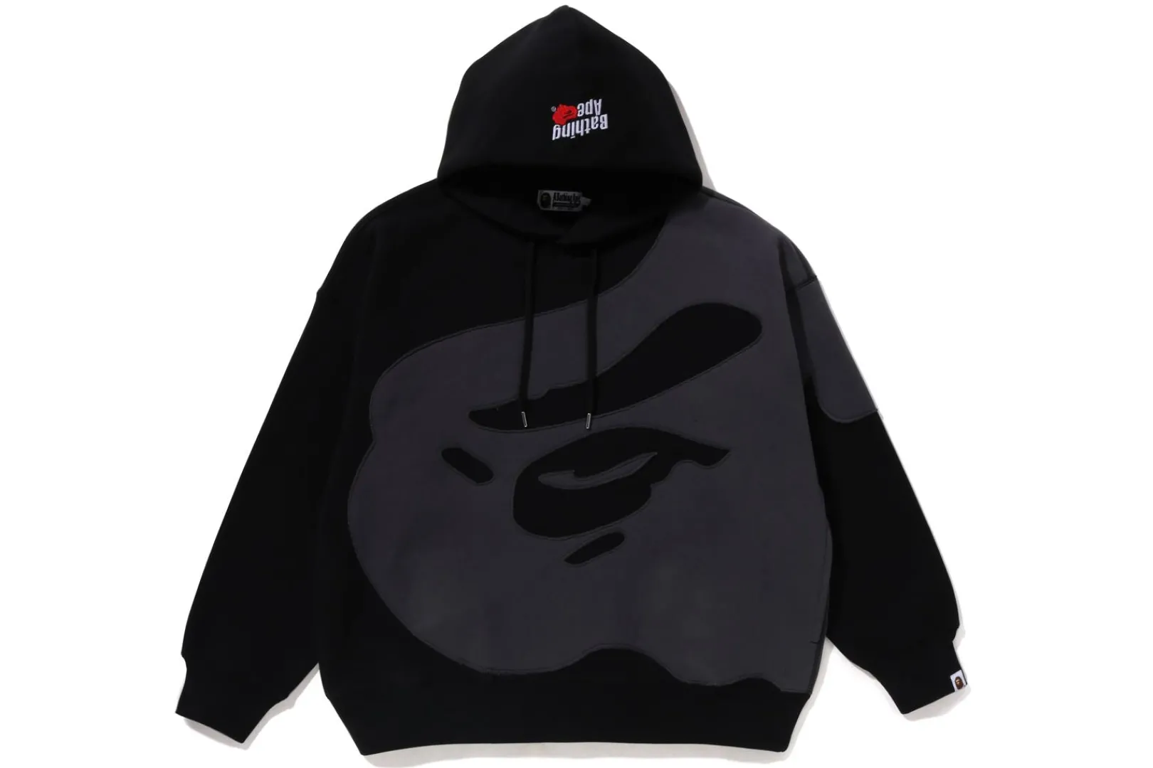 0ZX BAPE HOODIE MIT KOPFPATCH Clearance