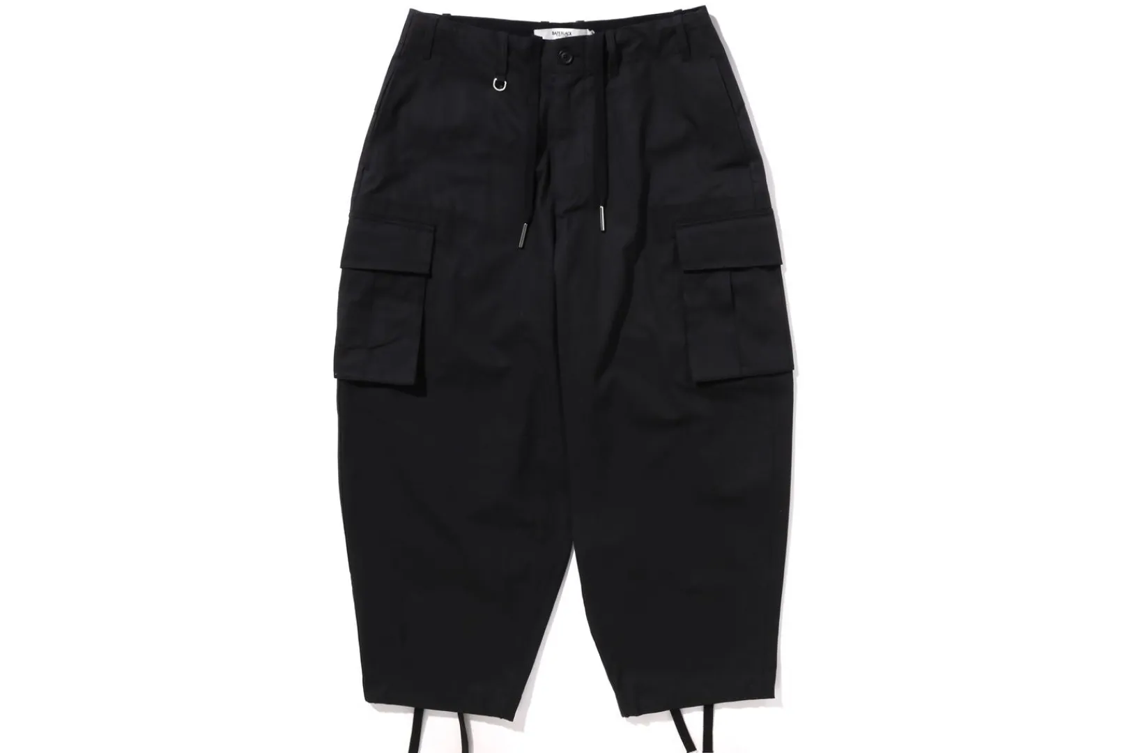 BBK BAPE E CARGOHOSE MIT LOCKERER PASSFORM SCHWARZ Hot
