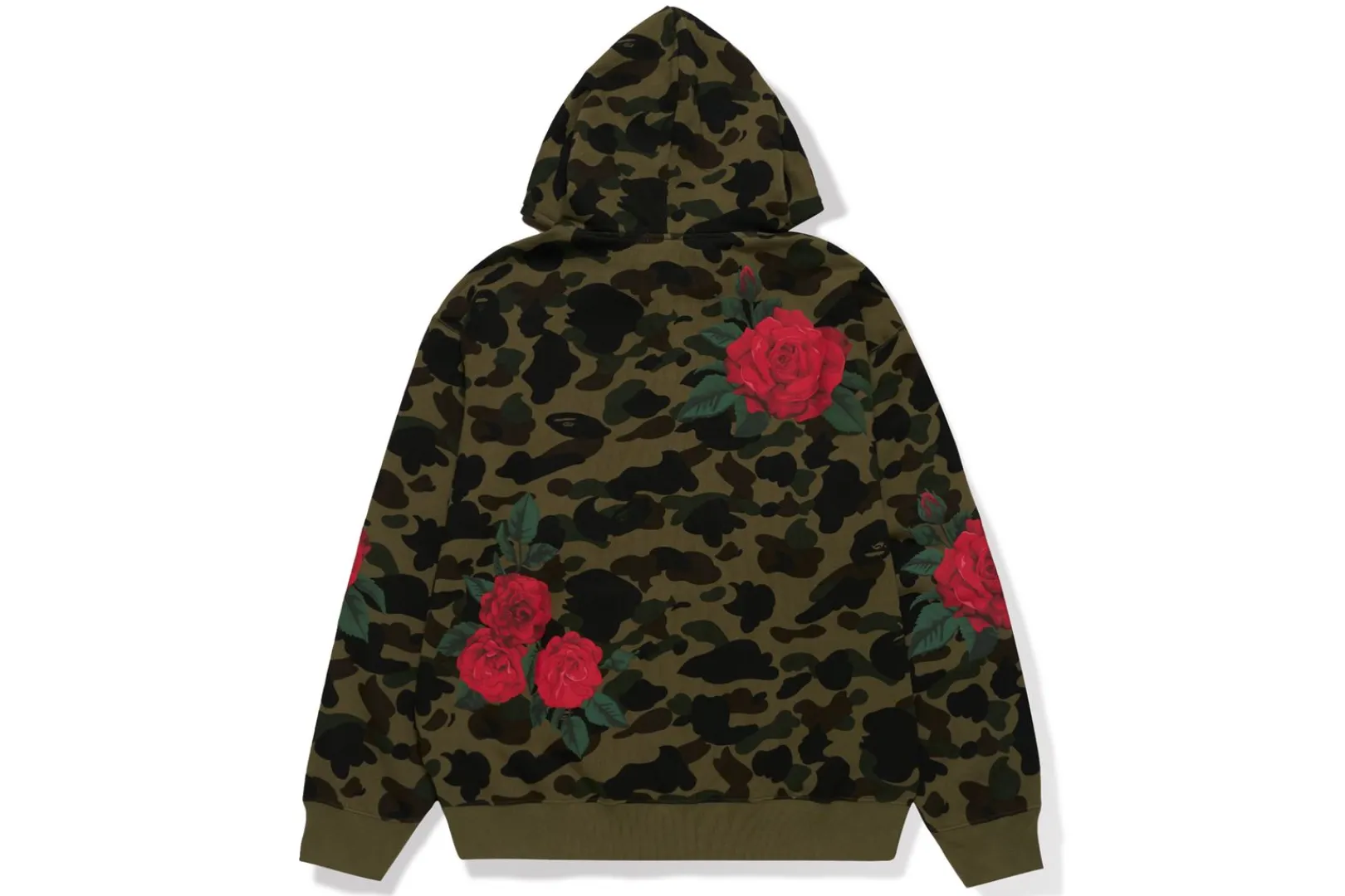 0ZX BAPE X ASSC FULL ZIP HOODIE MENS Outlet