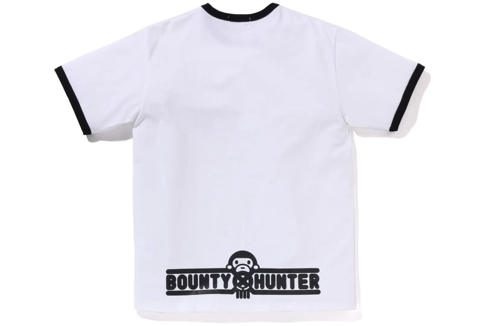 0ZX BAPE X BOUNTY HUNTER - BABY MILO RINGER TEE MENS Store