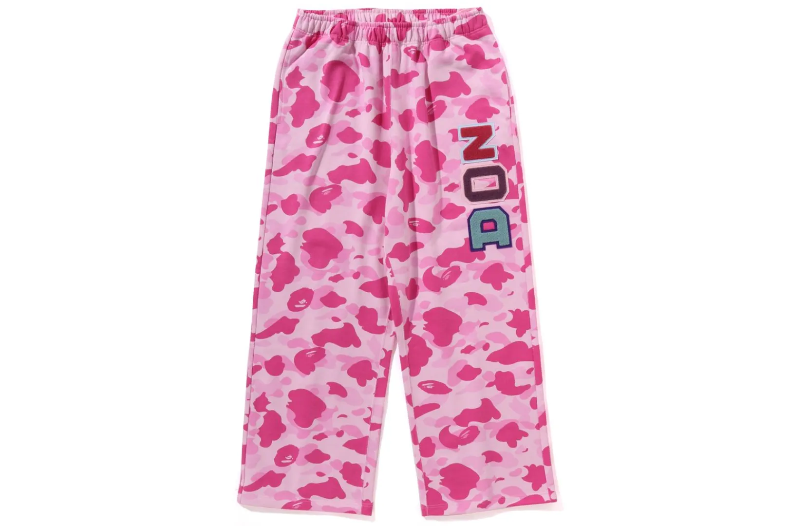 0ZX BAPE X CACTUS JACK X DON TOLIVER FLARE SWEAT PANTS MENS PINK Discount