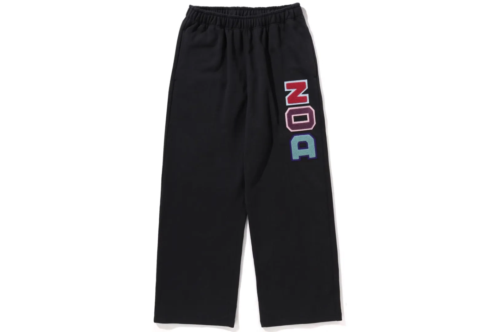 0ZX BAPE X CACTUS JACK X DON TOLIVER FLARE SWEAT PANTS MENS BLACK Best Sale