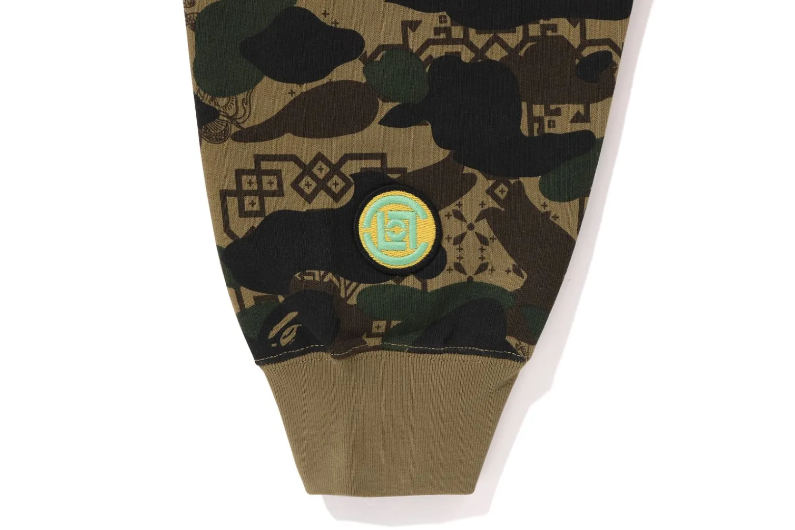 0ZX BAPE X CLOT CAMO SHARK RELAXED FIT FULL ZIP HOODIE MENS Sale