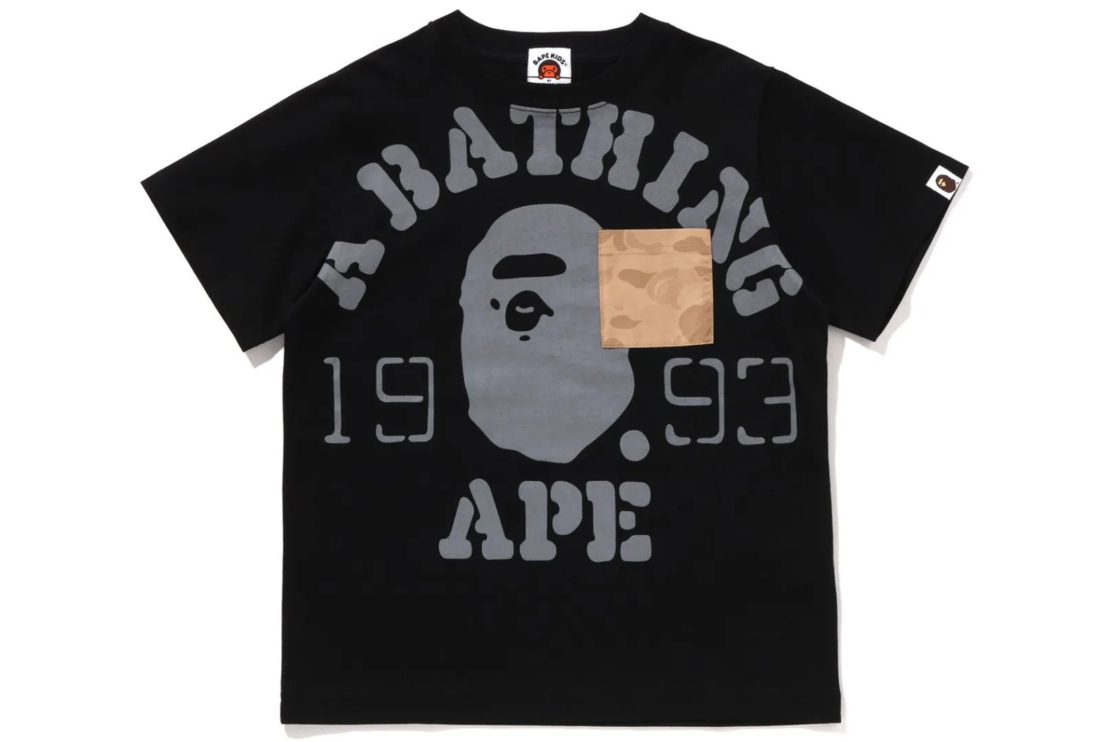 0ZX BIG COLLEGE LOOSED FIT POCKET TEE KIDS Hot