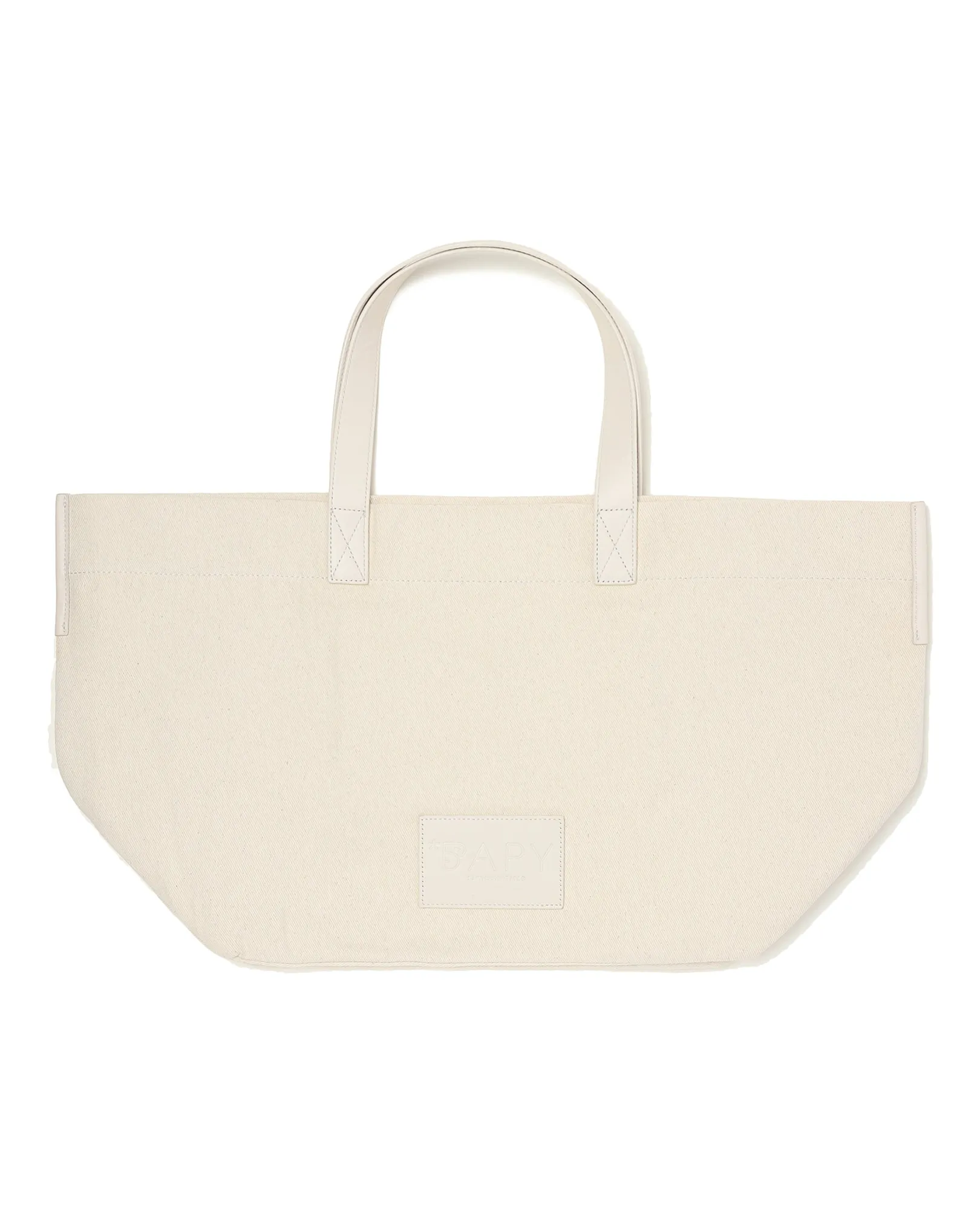 BPY BGBA0018AL/BAPY ÜBERGRÖSSE EINKAUFSTASCHE AUS CANVAS, L ELFENBEIN Discount