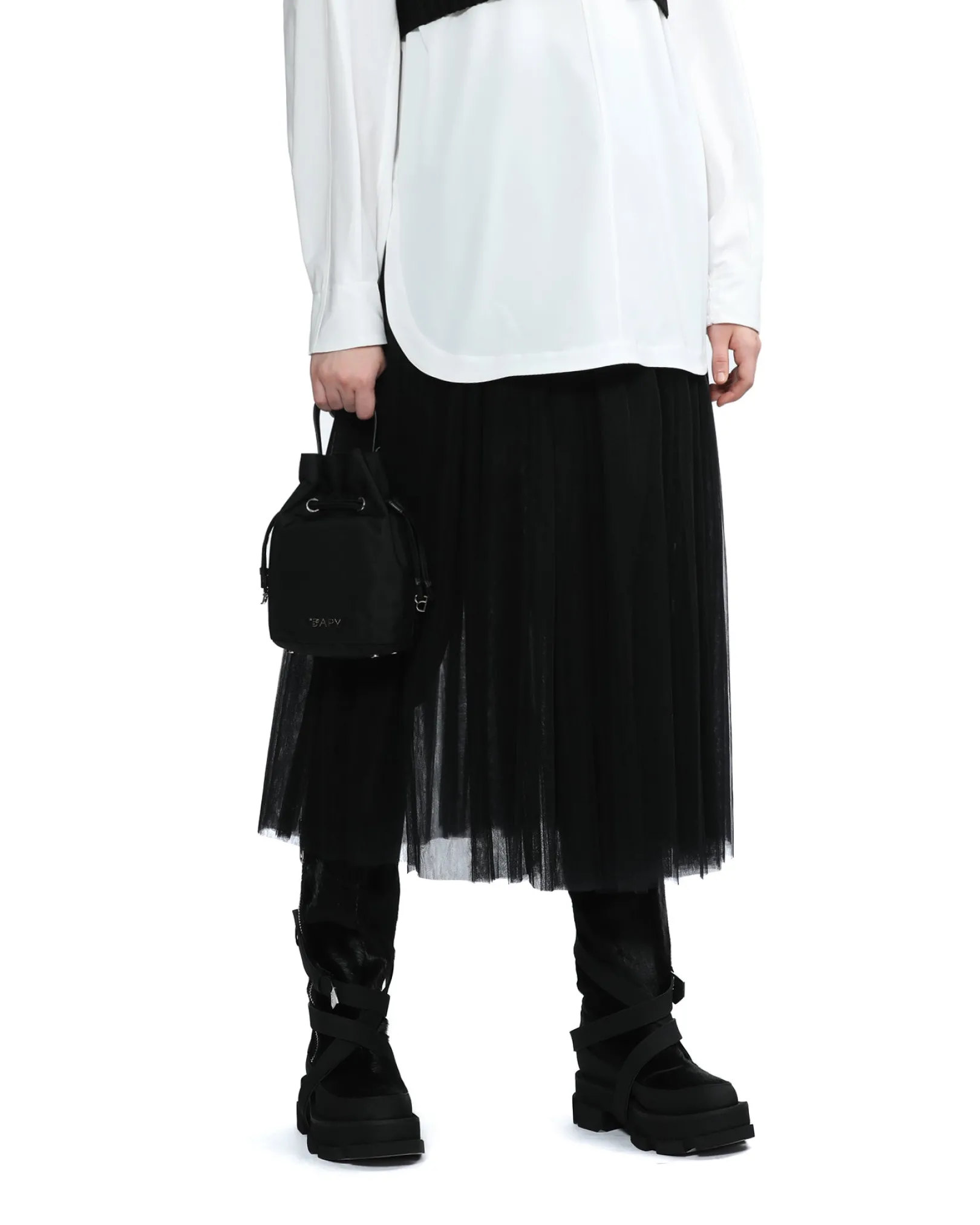 BPY BGBA0015XJ/NYLON-BEUTELTASCHE L Fashion
