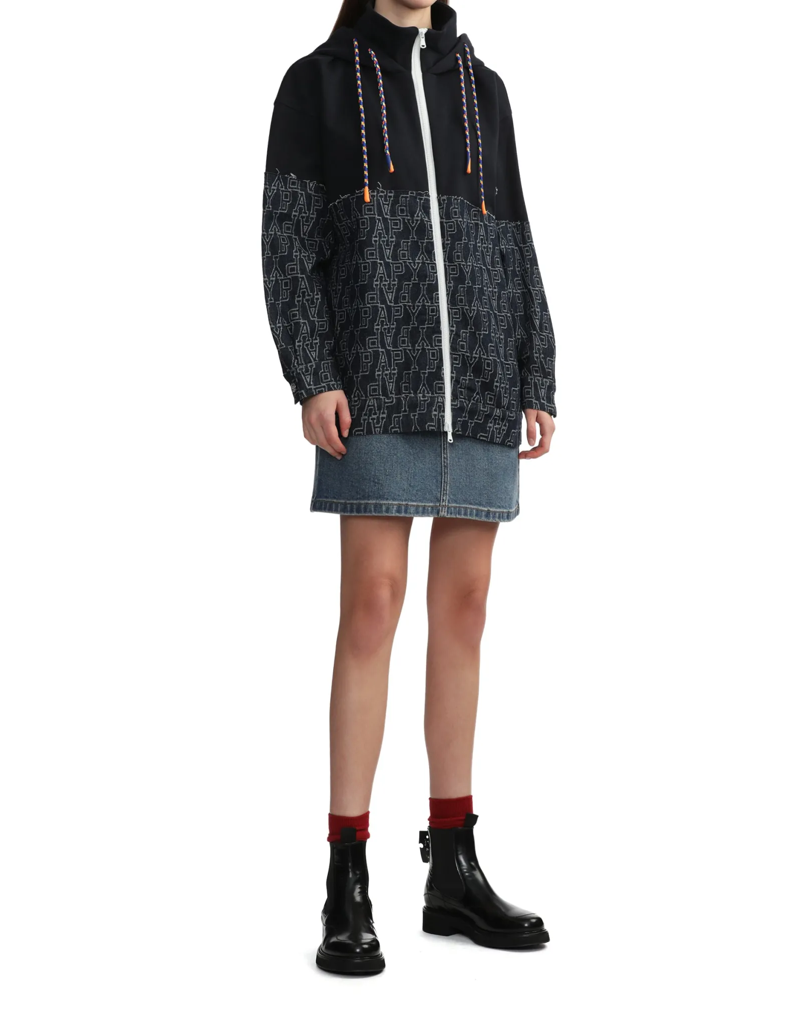 BPY HJHJ3188XL/BAPY Kapuzenpullover mit Reißverschluss, Größe L MARINE Best