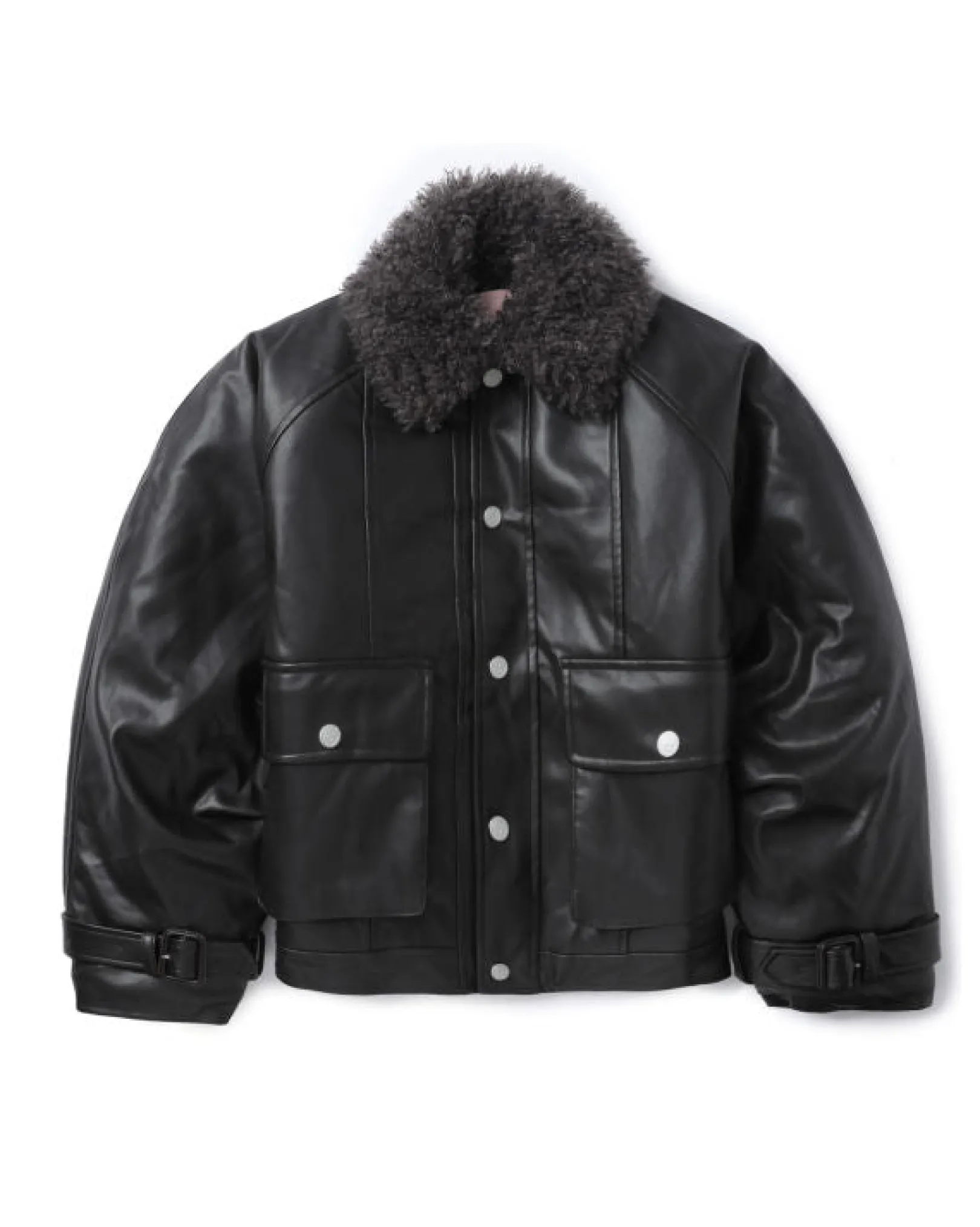 BPY JKJK7261XL/BAPY KUNSTLEDERJACKE L BRAUN Online