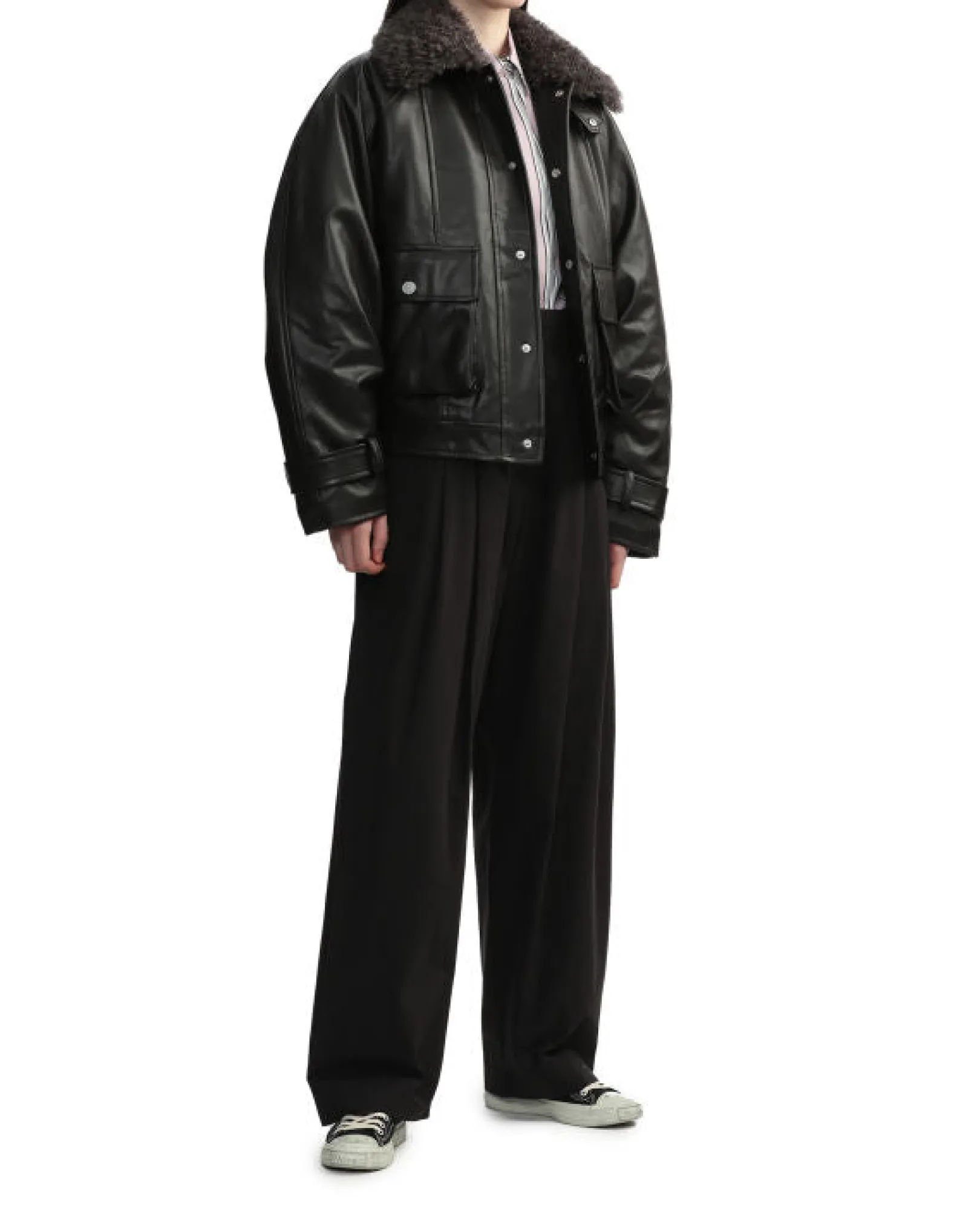 BPY JKJK7261XL/BAPY KUNSTLEDERJACKE L BRAUN Online