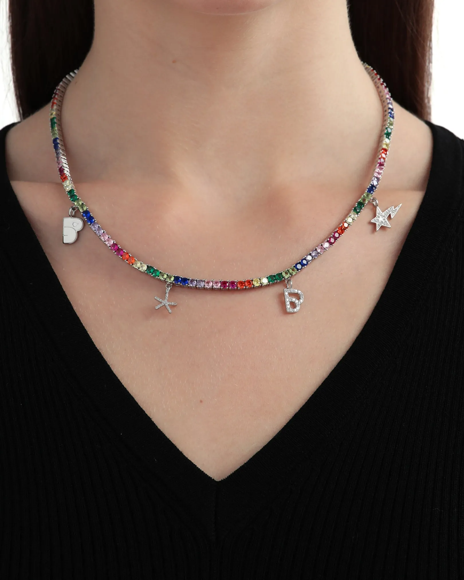 BPY JWJW0079XJ/REGENBOGEN-HALSKETTE L MULTI Clearance