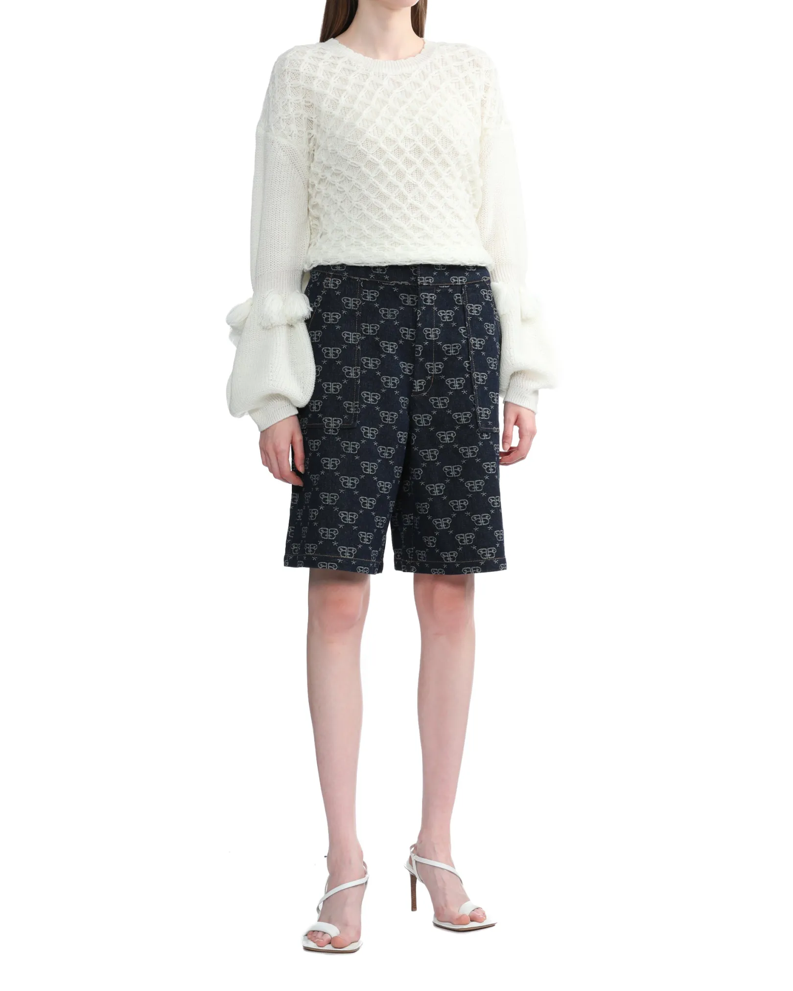 BPY SPSP6288XL/BAPY MONOGRAMM SHORTS L DUNKELBLAU Flash Sale