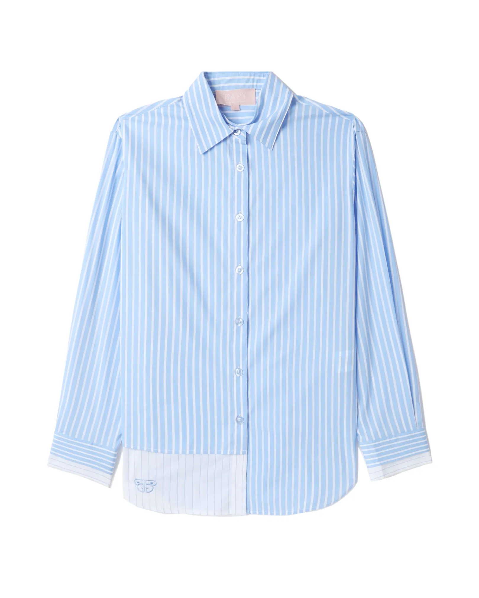 BPY STST8160BK/BAPY BLAUES STREIFENHEMD L HELLBLAU Cheap