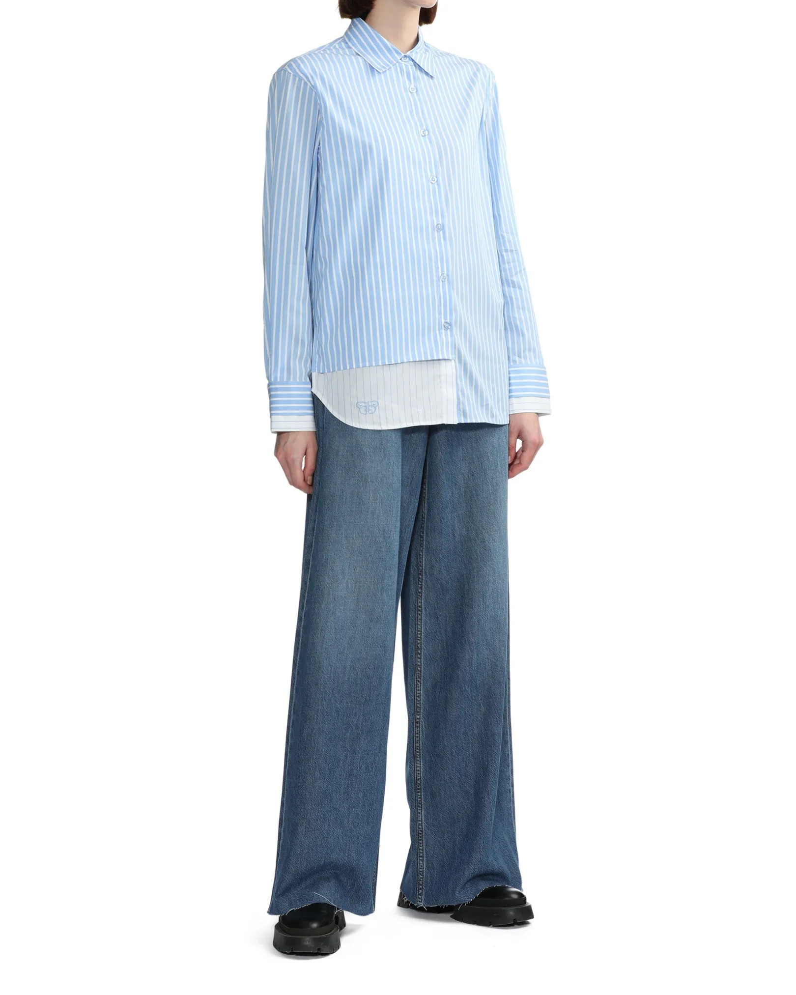 BPY STST8160BK/BAPY BLAUES STREIFENHEMD L HELLBLAU Cheap