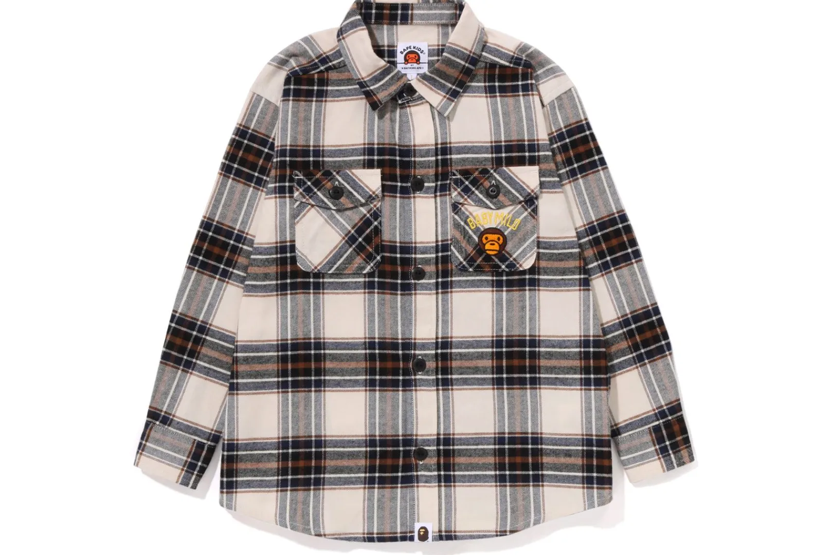 0ZX CHECK BABY MILO STICKEREI HEMD KINDER Clearance