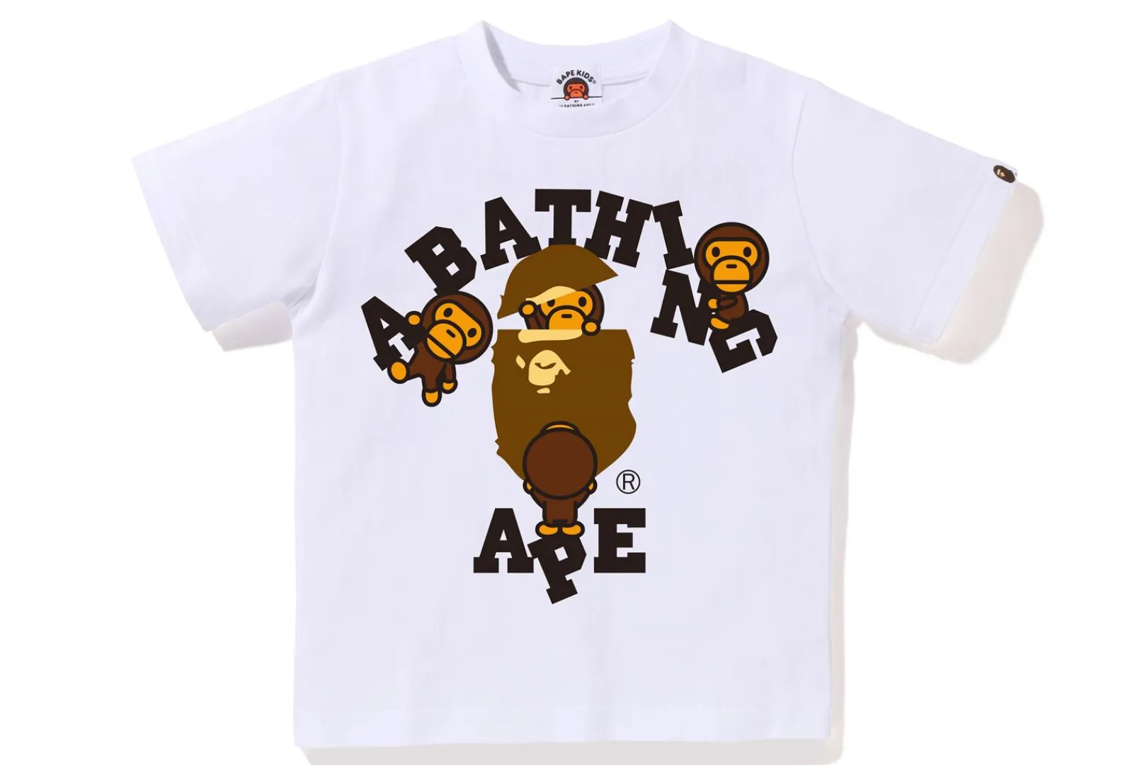 0ZX COLLEGE MILO TEE KIDS WHITE Fashion