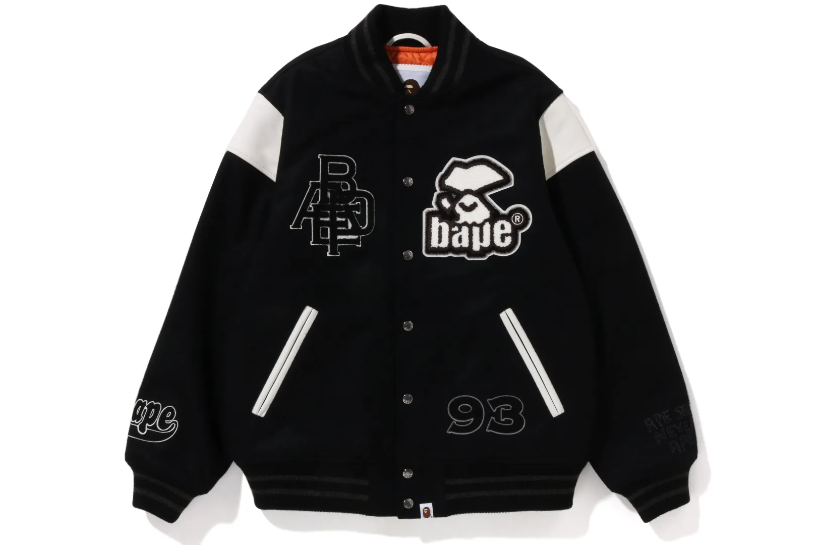 0ZX College-Jacke mit Schalter an den Schultern Flash Sale