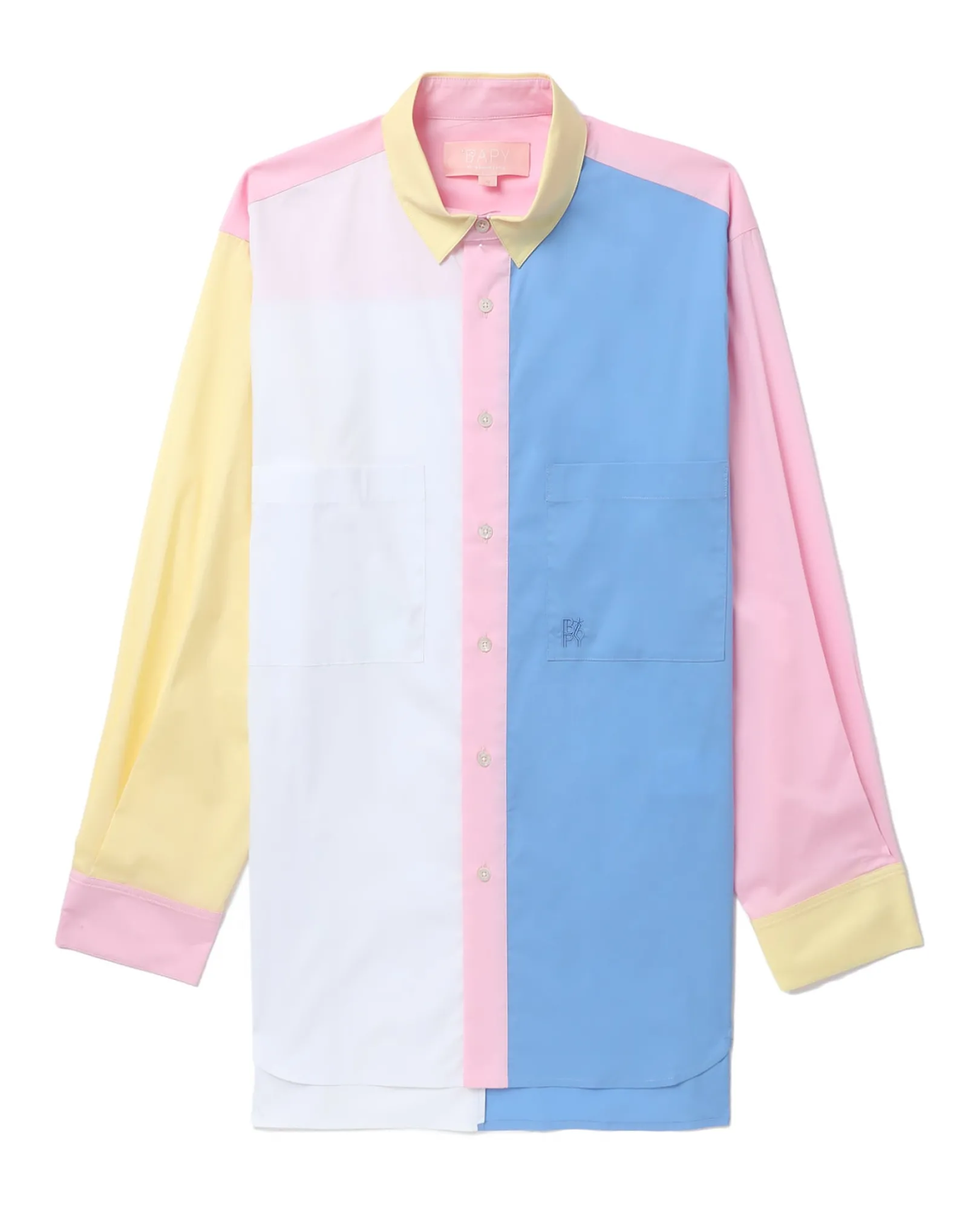BPY COLOR BLOCK SHIRT LADIES MULTI Clearance
