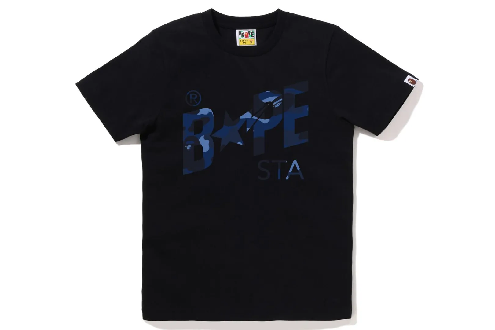 0ZX COLOR CAMO BAPE STA LOGO TEE LADIES Store