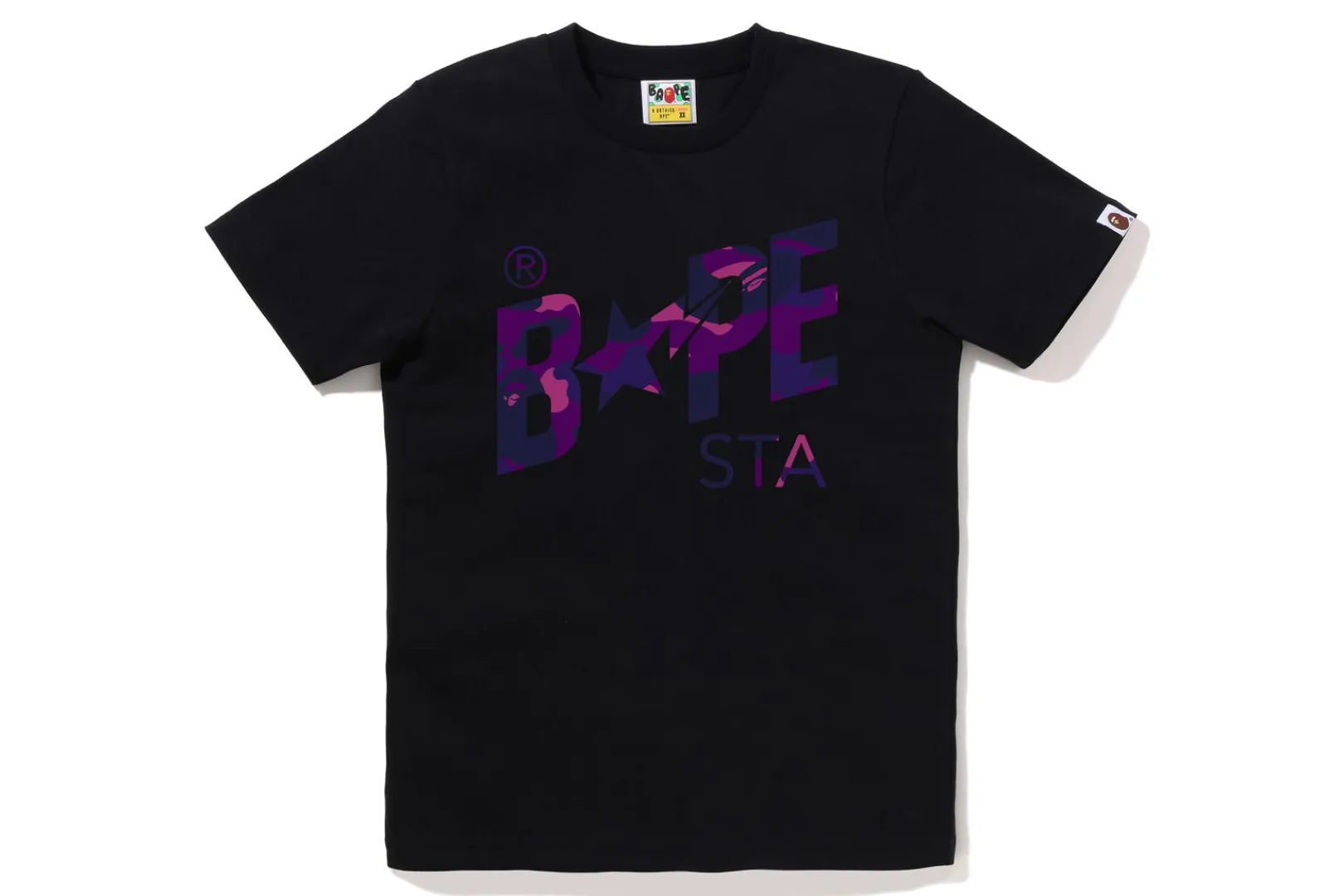 0ZX COLOR CAMO BAPE STA LOGO TEE LADIES Store