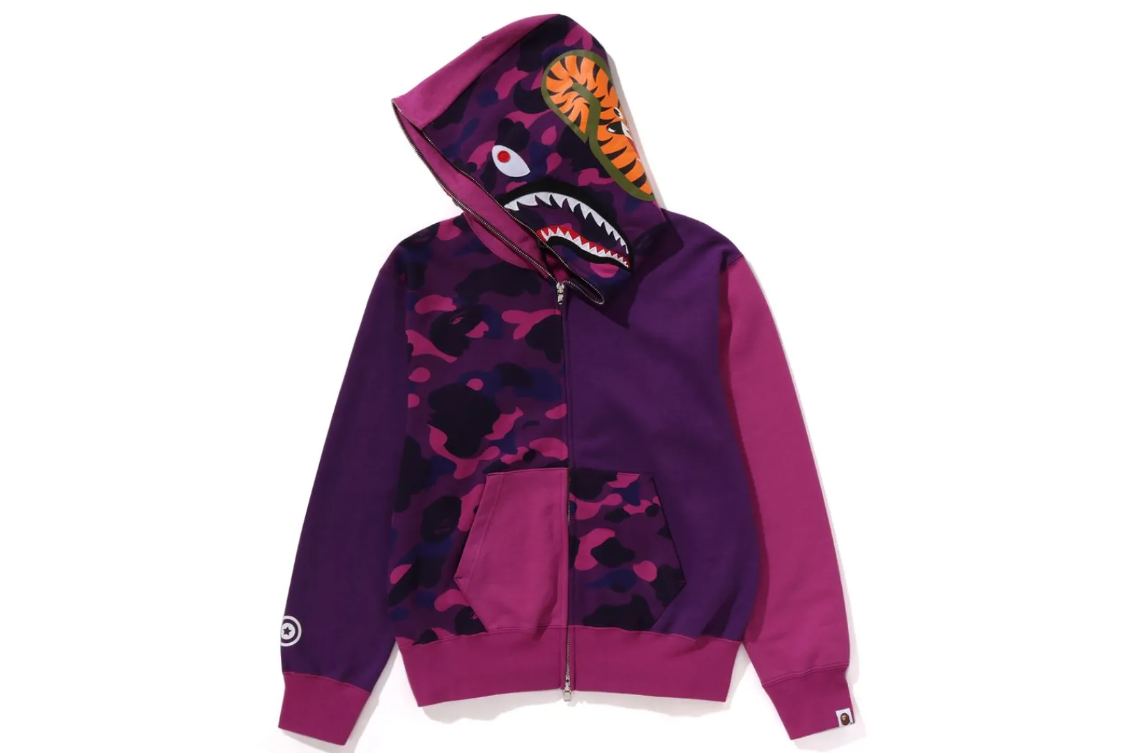 color_camo_shark_full_zip_hoodie_ladies_2.webp 0ZX COLOR CAMO SHARK FULL ZIP HOODIE LADIES Outlet