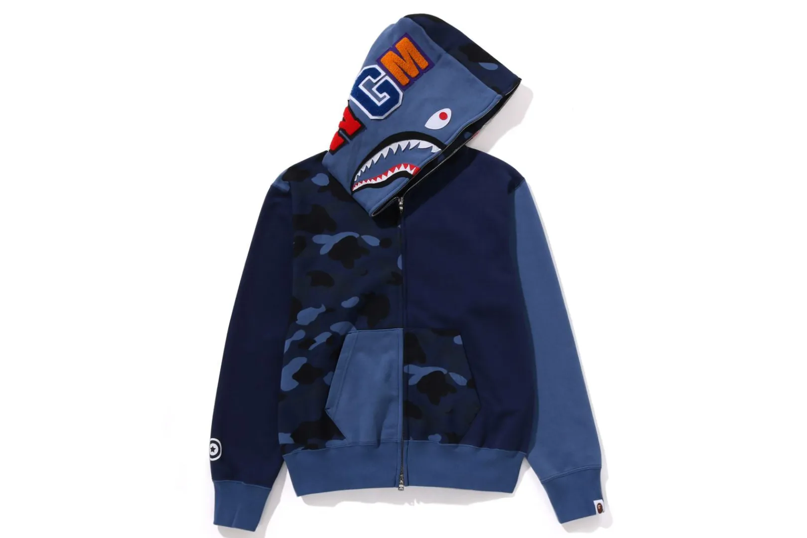 color_camo_shark_full_zip_hoodie_ladies_5.webp 0ZX COLOR CAMO SHARK FULL ZIP HOODIE LADIES Outlet