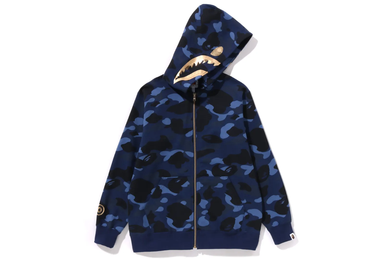 0ZX COLOR CAMO SHARK ZIP HOODIE JUNIOR Fashion