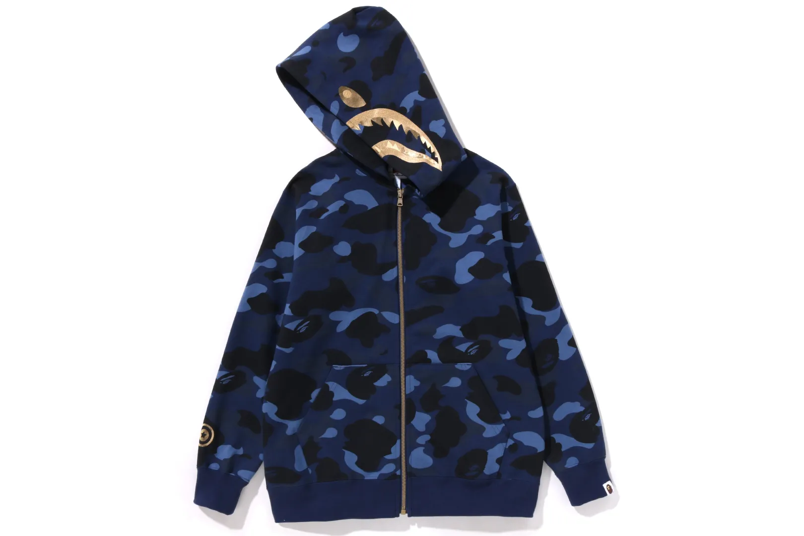0ZX COLOR CAMO SHARK ZIP HOODIE JUNIOR Fashion