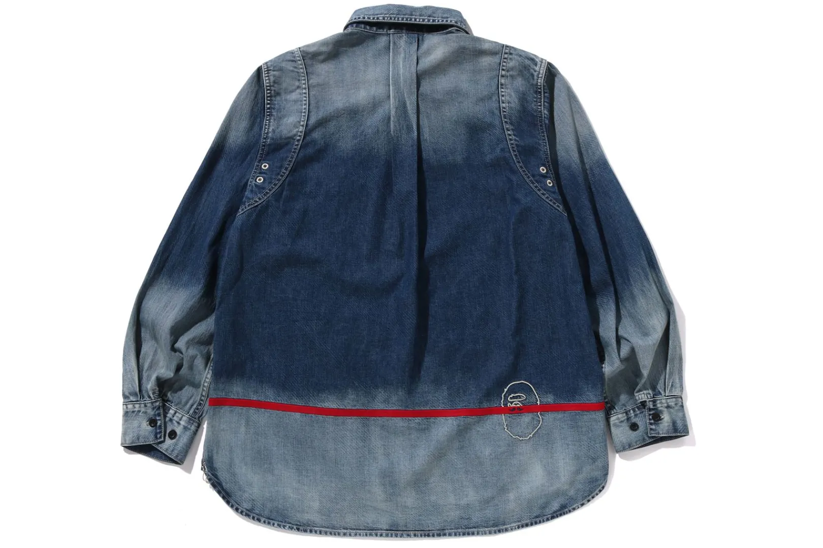 MRB DENIM L/S SHIRT MENS BLUE Best