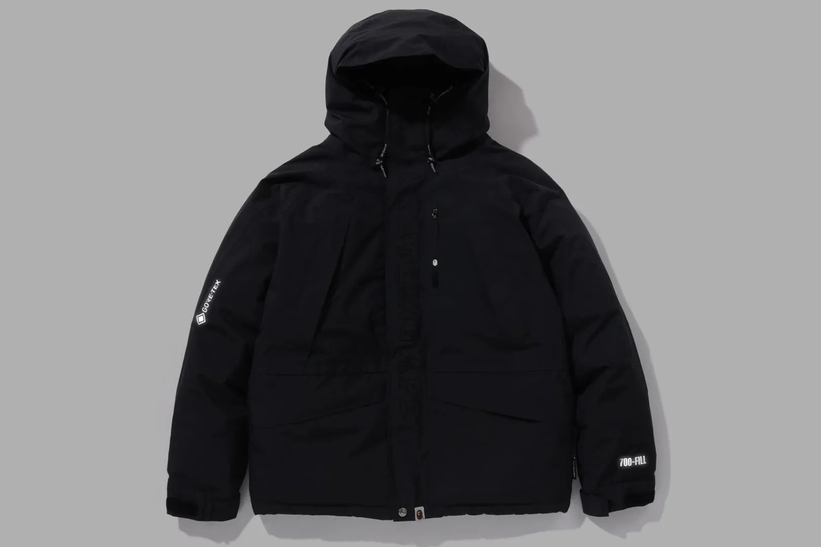 0ZX GORE-TEX SNOWBOARD DOWN JACKET MENS BLACK Discount
