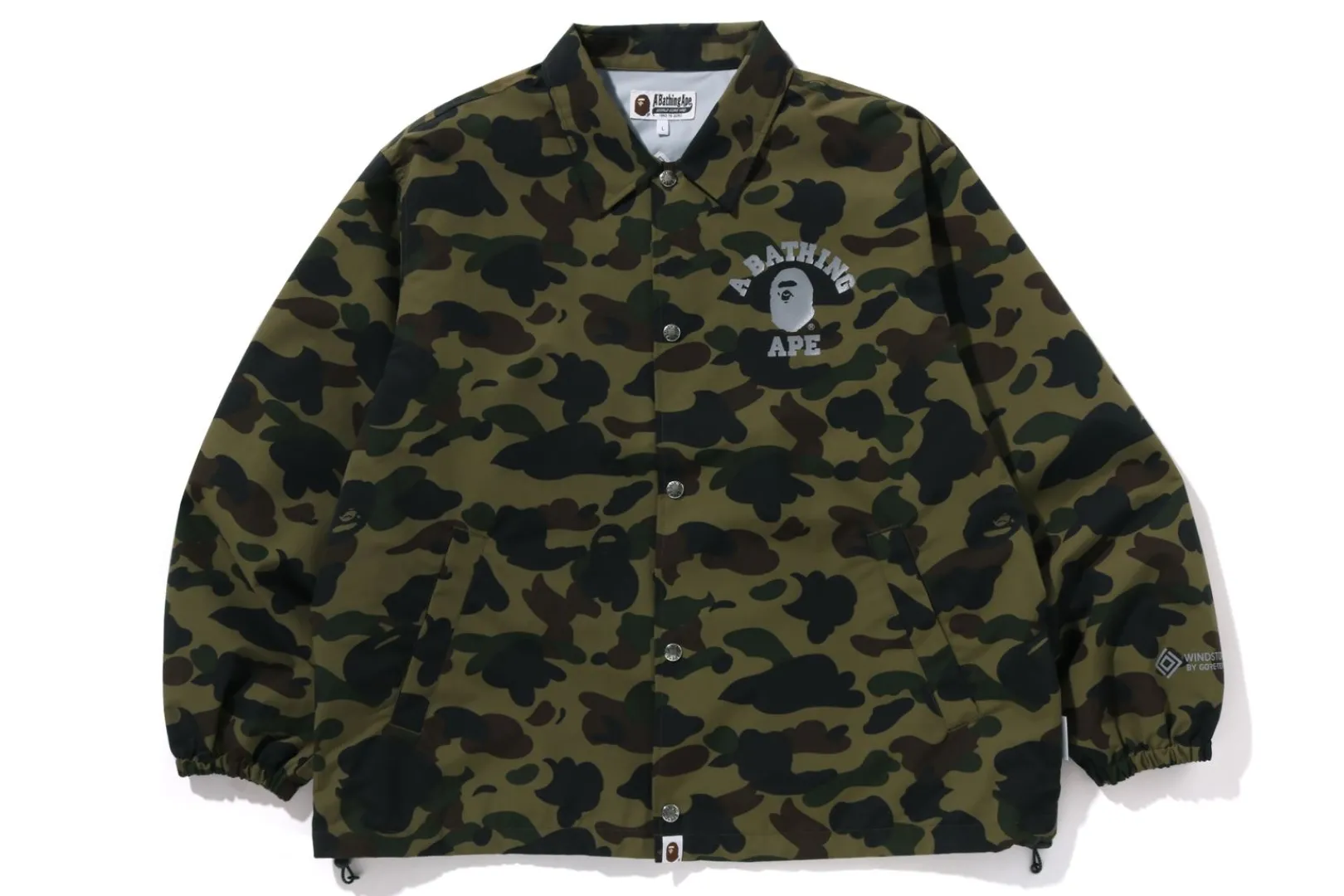 0ZX GORE-TEX WIND STOPPER 1ST CAMO RELAXED COACH JACKET MENS Outlet