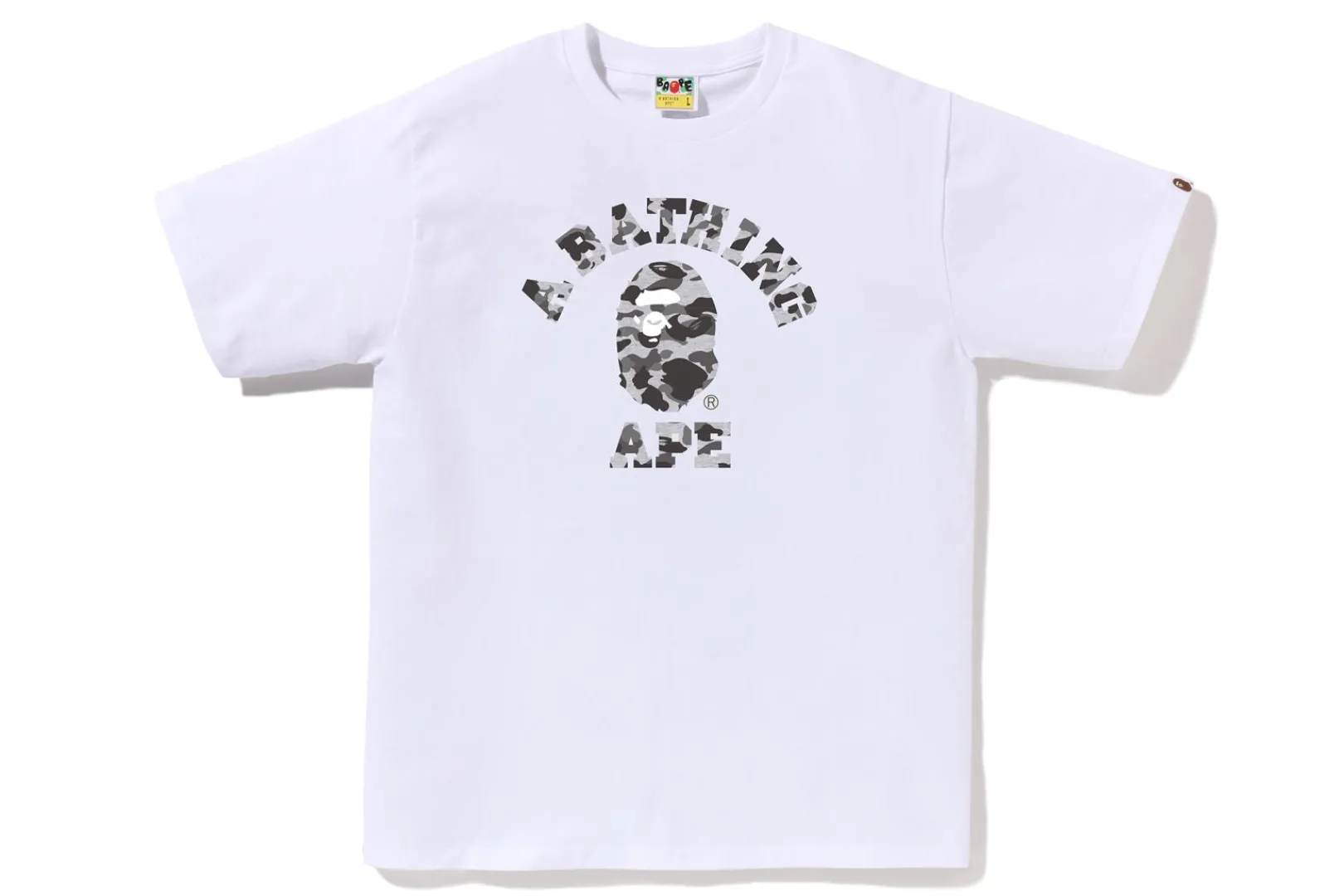 0ZX HEATHER GRAY CAMO COLLEGE TEE MENS Flash Sale