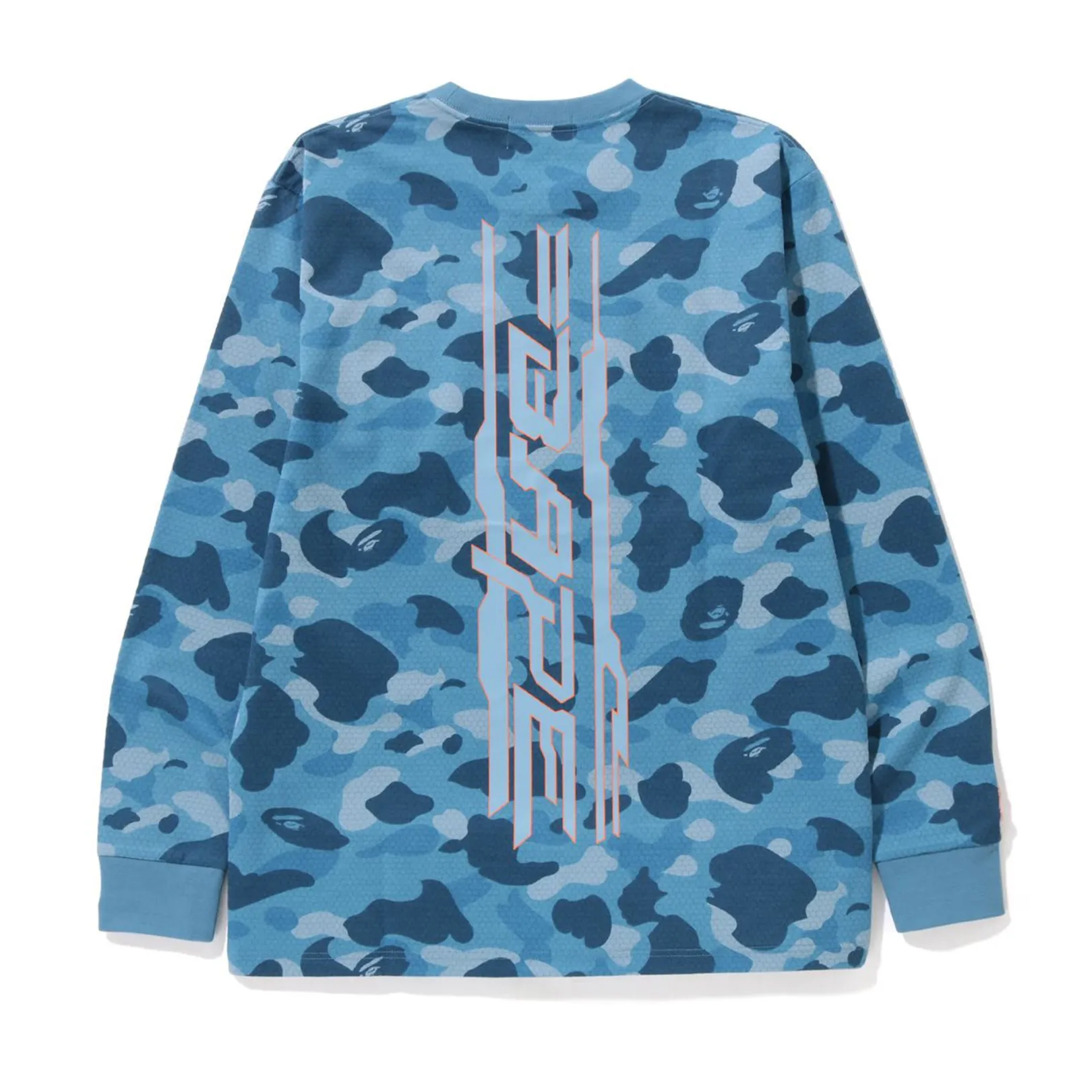 0ZX HONEYCOMB CAMO LANGARM-T-SHIRT Sale