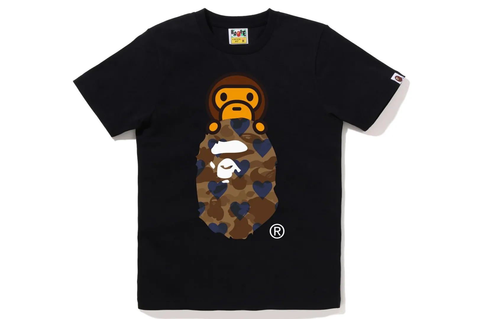 0ZX I LOVE BAPE MILO ON APE HEAD TEE LADIES Cheap