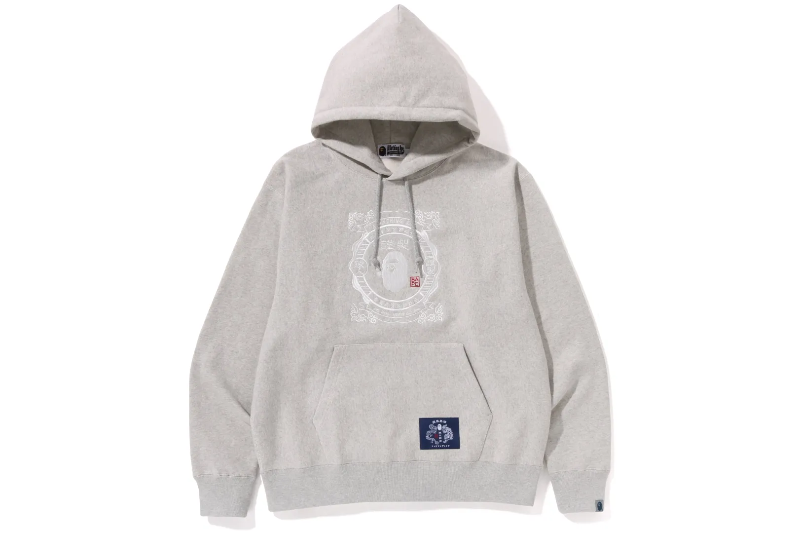 0ZX Kapuzenpullover mit japanischem Motiv und lässiger Passform Cheap