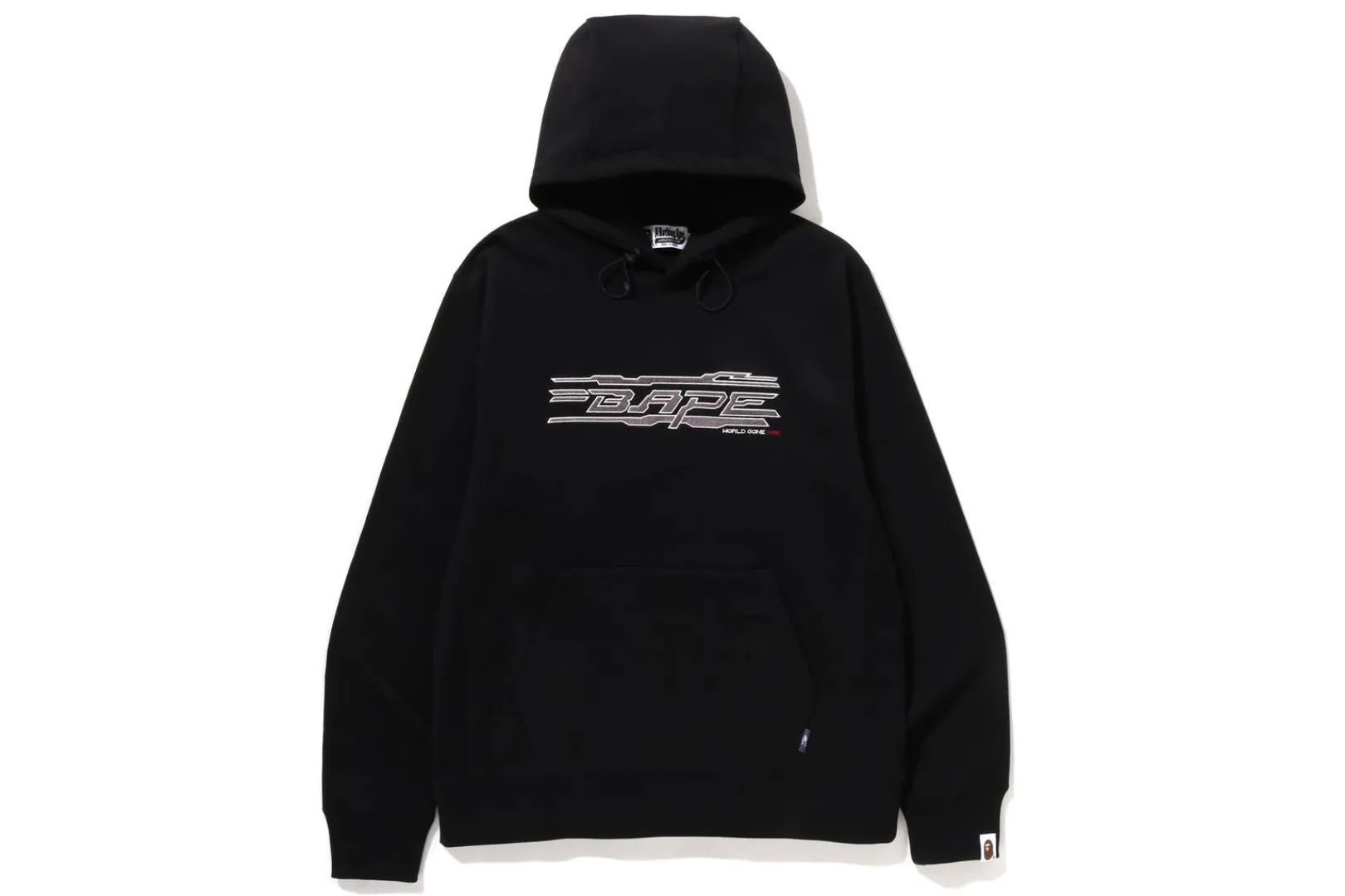 0ZX Kapuzenpullover mit Stickerei „BAPE“ Discount