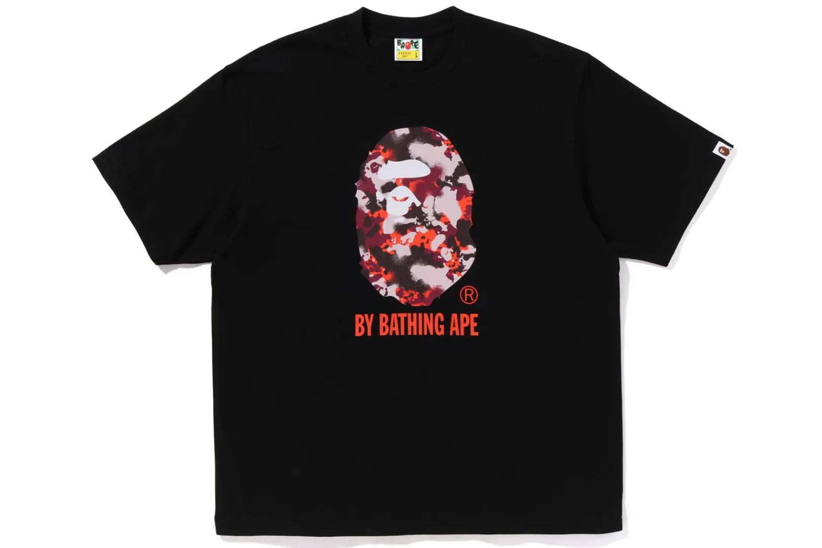 0ZX MAP CAMO BY BATHING APE RELAXED FIT TEE MENS Sale