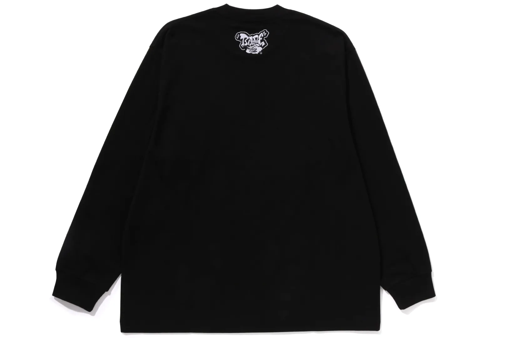 0ZX OVERSIZED LANGARM-T-SHIRT MIT GRADIENT-AFFENKOPF New
